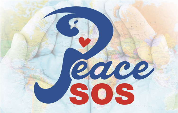 logo ontwerp peace sos