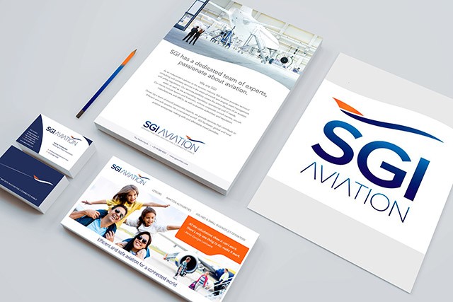 Huisstijl SGI Aviation - Reclamebureau Holland