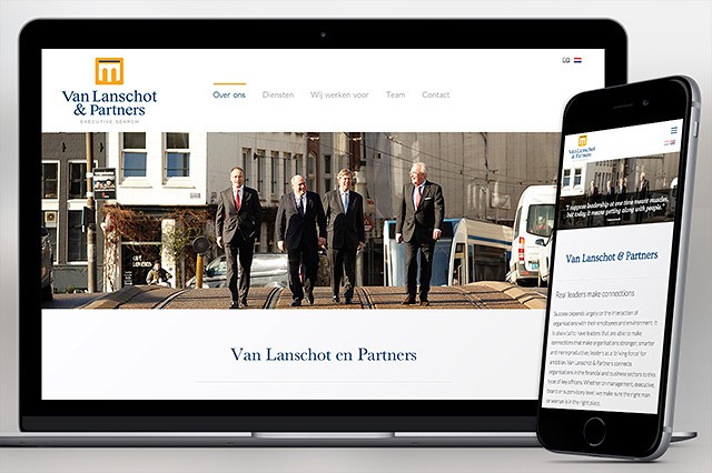 van lanschot partners - responsive webdesign reclamebureau holland