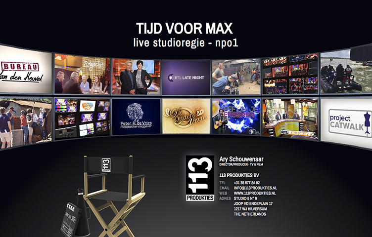 113 produkties website logo reclamebureau holland